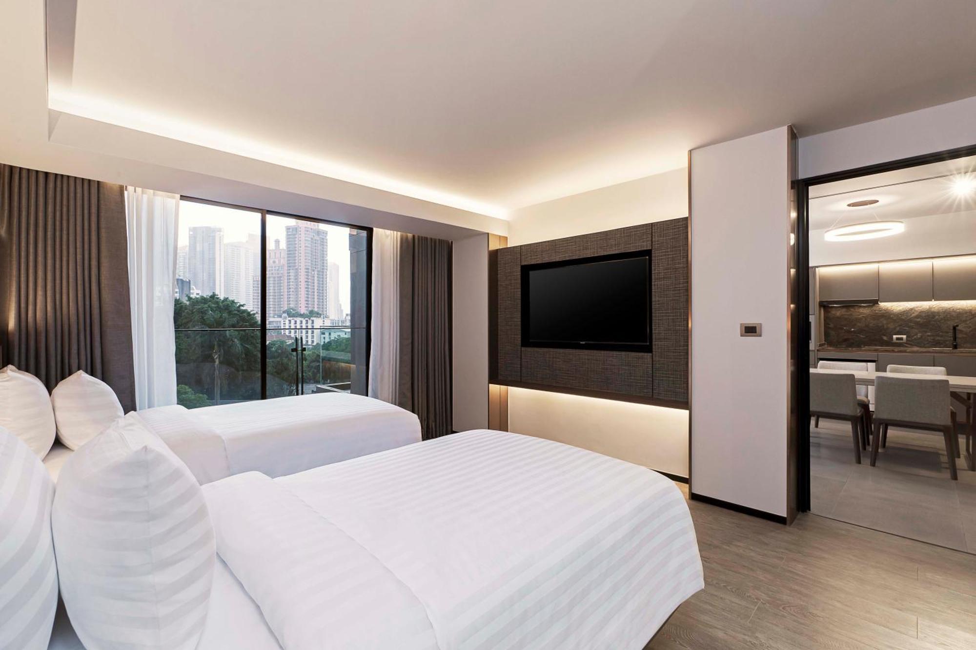 Gardina Asoke Hotel & Residence Banguecoque Exterior foto